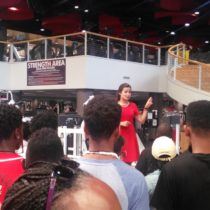 "Campus tour at the University of Alabama Student Recreation Center"